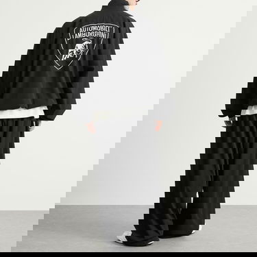 Jakke Balenciaga Automobili Lamborghini Tracksuit Jacket Sort | 839108-TRO31-1000, 4