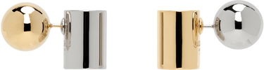 Øreringe Jacquemus Jacquemus Perlina Mismatched Earrings Metalisk | 24H241JW720-5845, 0
