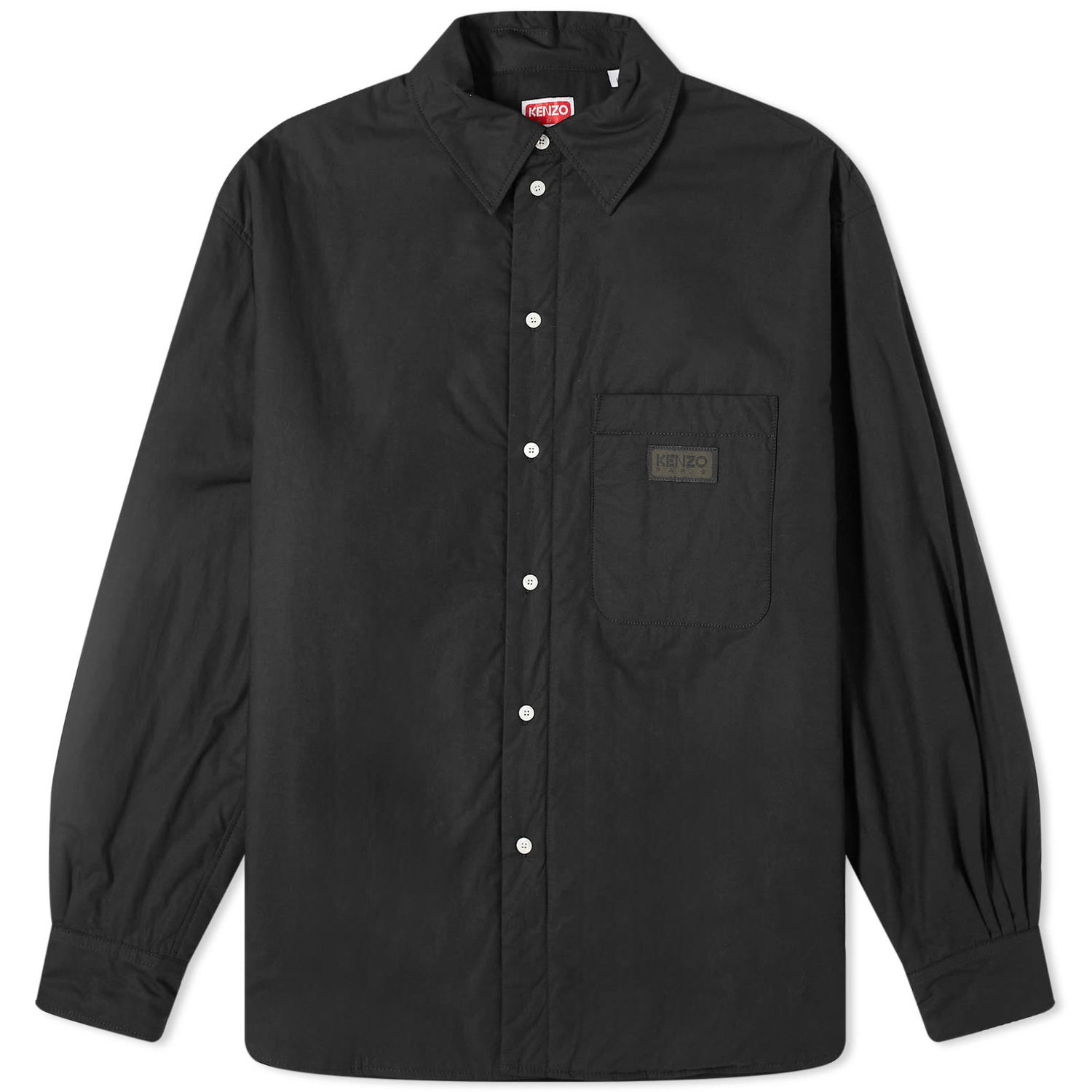Skjorte KENZO Padded Overshirt Sort | FE58CH5259LH-99, 0