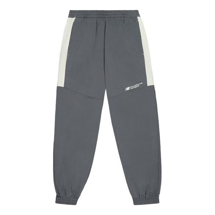 Joggingbukser New Balance Woven Track Pants Grå | NTE24031-DKG, 0