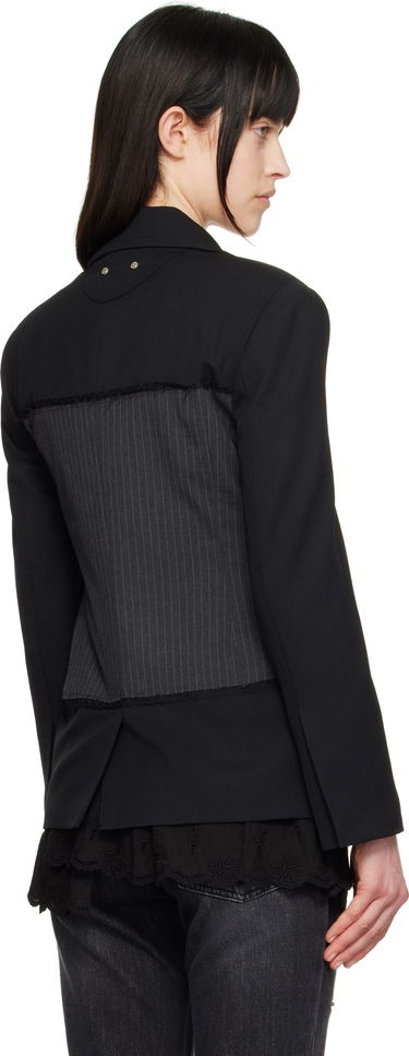 Jakke Andersson Bell Andersson Bell Corset Inserted Blazer Sort | awa684w, 2