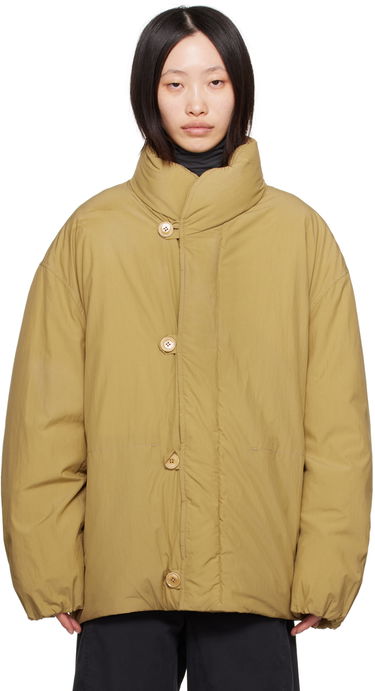 Puffer jakke LEMAIRE Lemaire Stand Collar Puffer Jacket Brun | OW1040 LF1156, 0