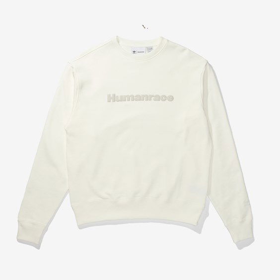 Sweatshirt adidas Originals Pharrell Williams Humanrace Crew Sweat Grå | HK6695, 1