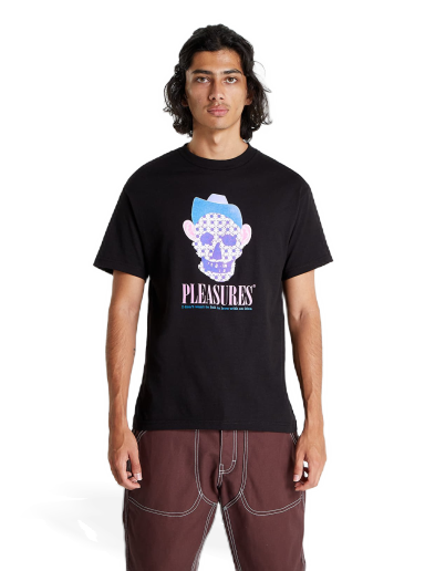 T-shirt Pleasures Cowboy T-Shirt Sort | P22F059 BLACK