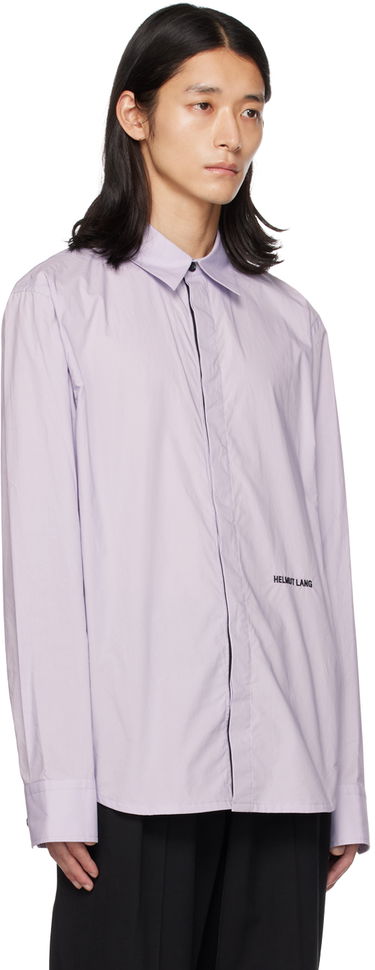 Skjorte Helmut Lang Classic Shirt Lilla | N04HM507, 1
