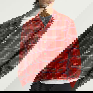 Skjorte Bode Gable Plaid Overshirt Flerfarvet | MRF25SH007, 5