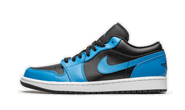 Sneakers og sko Jordan Air Jordan 1 Low "Laser Blue Black" Blå | 553558-410, 0