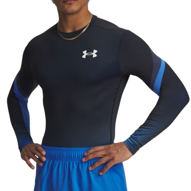 T-shirt Under Armour Under Armour Heatgear Sub Crew Long Sleeve T-Shirt Sort | 6007631-402, 0