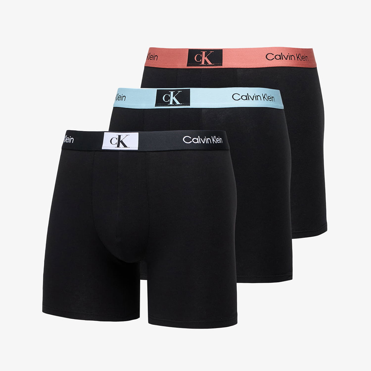 Boksere CALVIN KLEIN Boxer Brief 3-Pack Black Sort | NB3529A MTF, 0