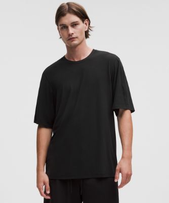 T-shirt lululemon Brushed Round Neck Yoga T-Shirt L Sort | prod20003651, 5