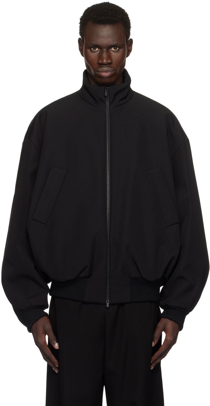 Bomberjakke Fear of God Weighted Twill Bomber Jacket Sort | FG24FW30-638WCT, 0