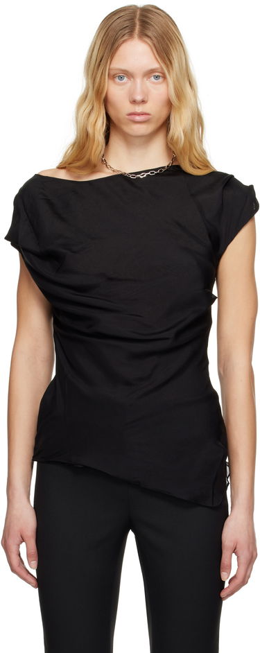 Tanktop Entire Studios Twist Blouse Sort | ESW-S25-8006-RA, 0