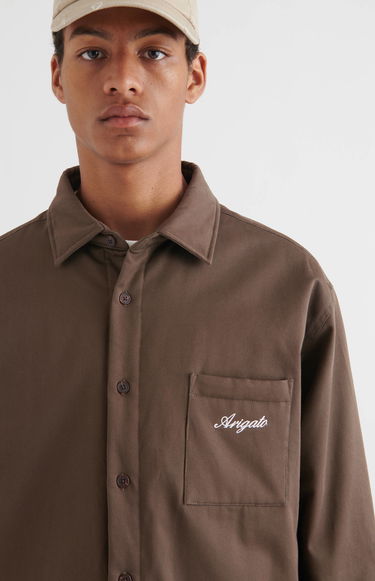 Skjorte AXEL ARIGATO Alpine Padded Shirt Brun | A2207001, 7