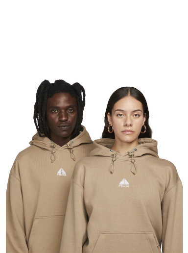 Sweatshirt Nike ACG Therma-FIT ADV Fleece Pullover Hoodie Beige | DH3087-247