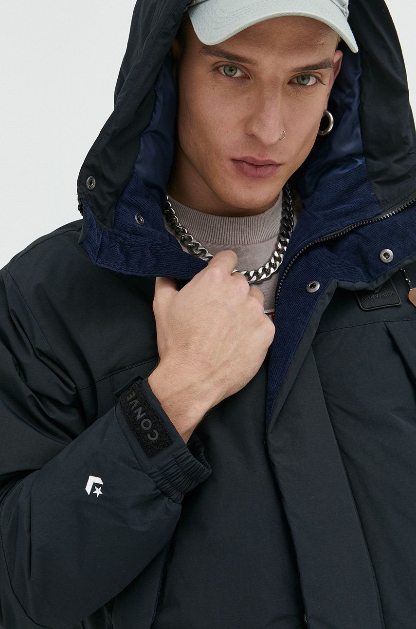 Parka Converse Converse Oversize Winter Puffer Jacket Mørkeblå | 10023775.A03, 0