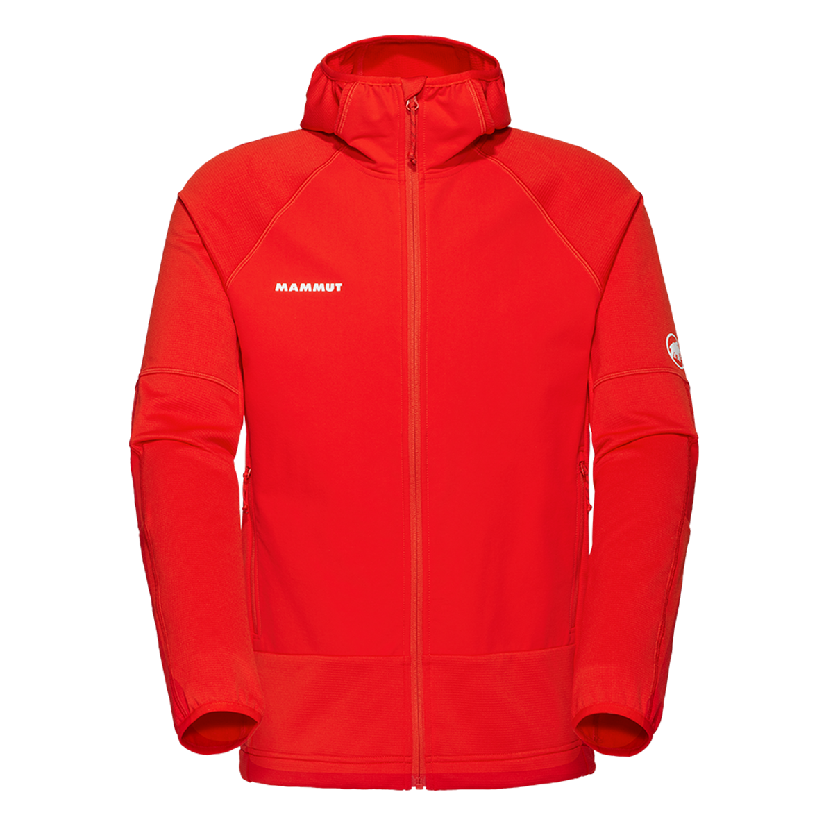 Sweatshirt Mammut Massone Hooded Jacket Rød | 1014-06190-3778, 0