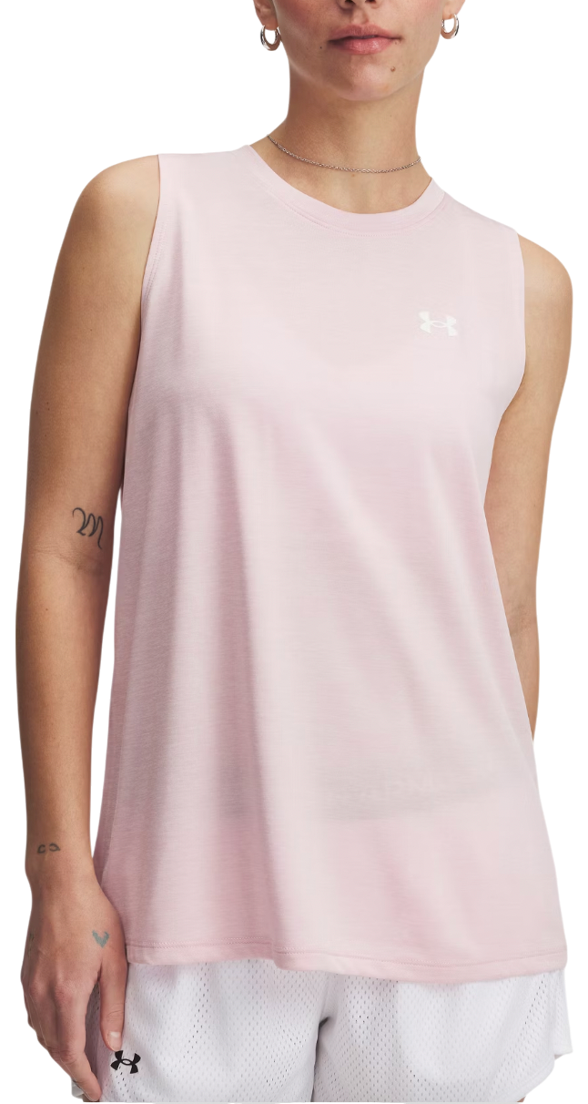 Tanktop Under Armour Under Armour Tech Twist Tank Top Lyserød | 1383656-647
