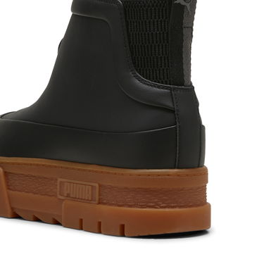 Sneakers og sko Puma Mayze Wellis Leather Mid Boots Sort | 398535_01, 2