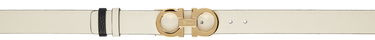 Bælter FERRAGAMO Ferragamo Gancini Reversible Belt Beige | 23A565 - 764045, 0