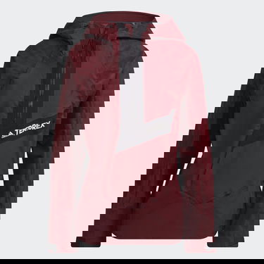 Vindjakke adidas Performance Terrex Techrock Primeknit RAIN.RDY Windbreaker Bourgogne | HE2295, 5