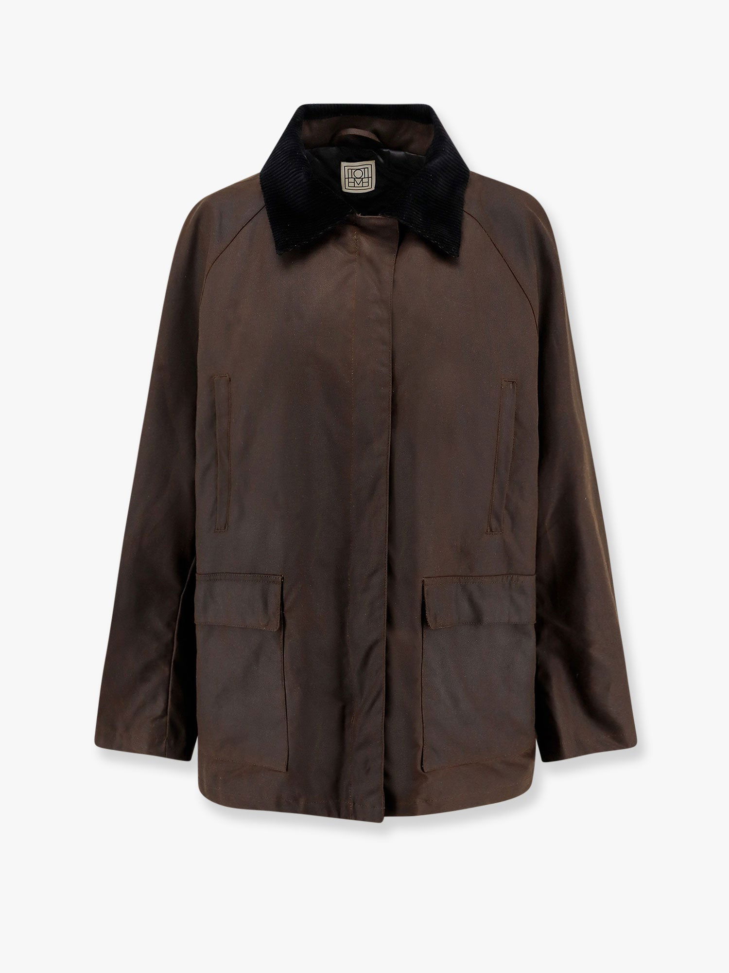 Jakke TOTEME TotemE Women's Waxed Cotton Jacket Brun | 244WRO4722FB0320213, 0