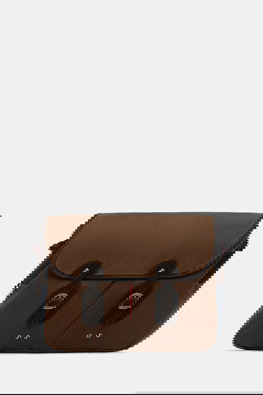 Skuldertaske Barbour Barbour x Paul Smith Wax Tarras Messenger Bag Flerfarvet | UBA0761TA51, 0