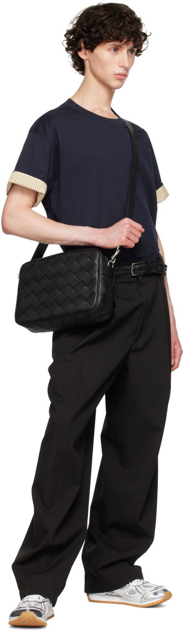 Skuldertaske Bottega Veneta Bottega Veneta Intrecciato Medium Camera Bag Sort | 755925-V4G31-8803, 3