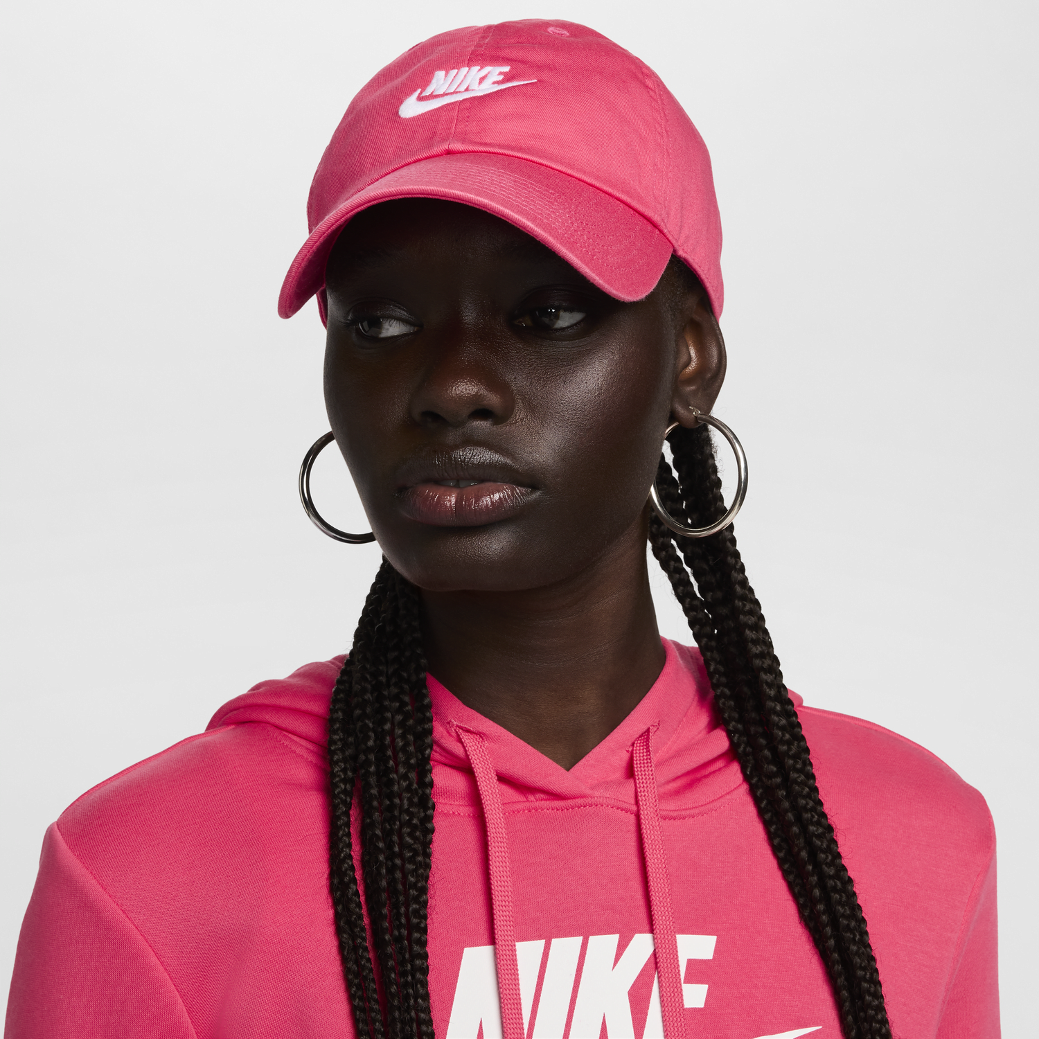 Kasket Nike Club Futura Lyserød | FB5368-629, 0