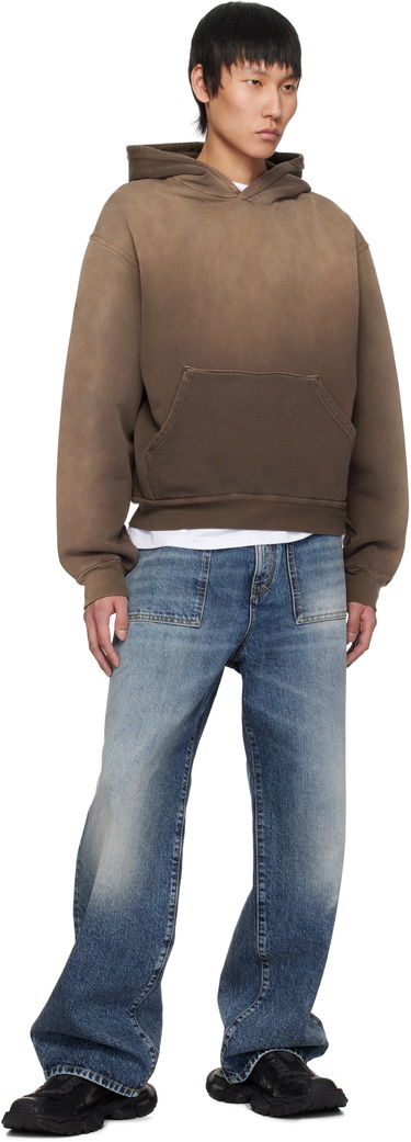 Sweatshirt 1017 ALYX 9SM 1017 ALYX 9SM Garment Dye Boxy Hoodie Brun | AAMSW0252FA01, 3