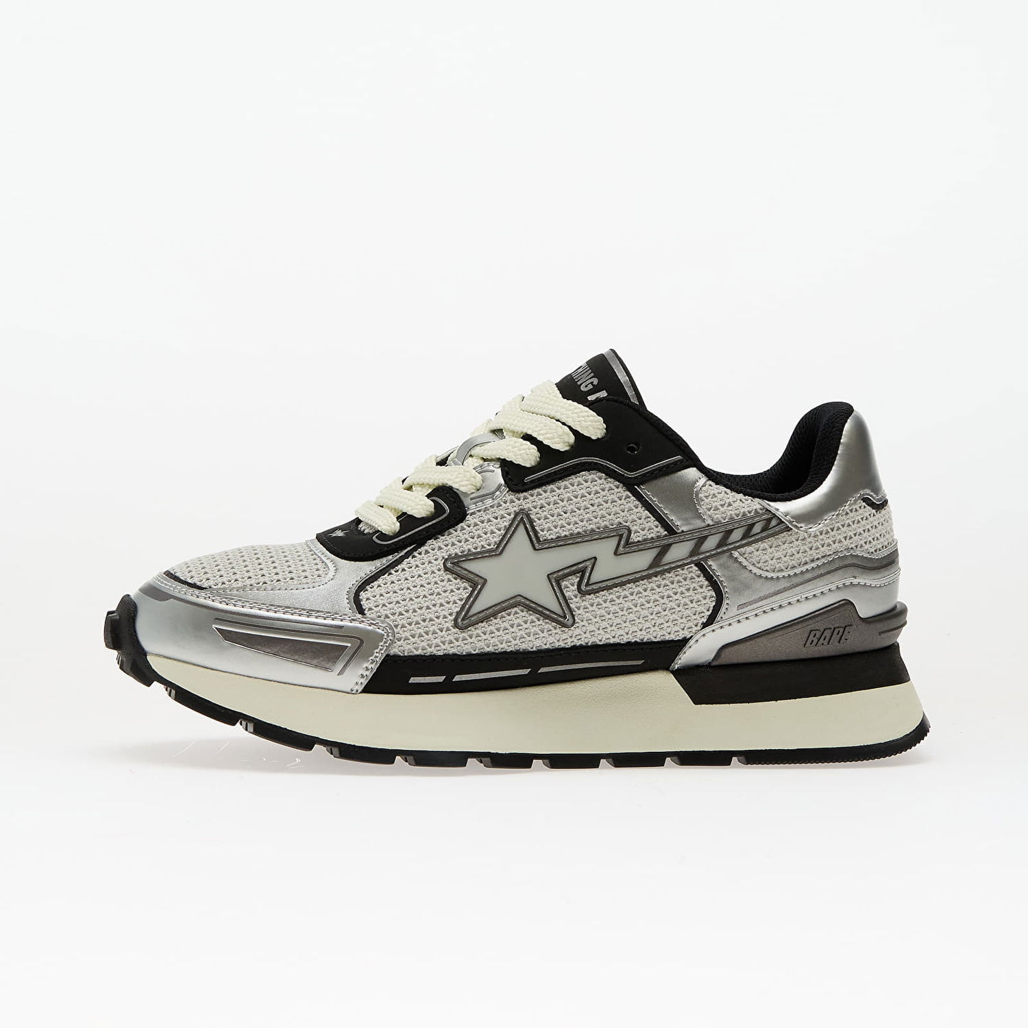 Sneakers og sko BAPE A BATHING APE Cross Sta 1 Grå | 001FWL301318MBLK, 0