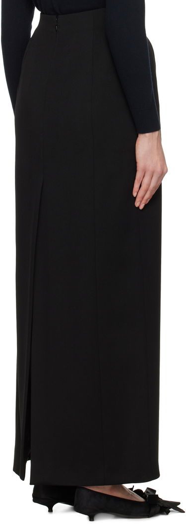 Nederdel Balenciaga Balenciaga Hourglass Maxi Skirt Sort | 814081 TPT24, 2
