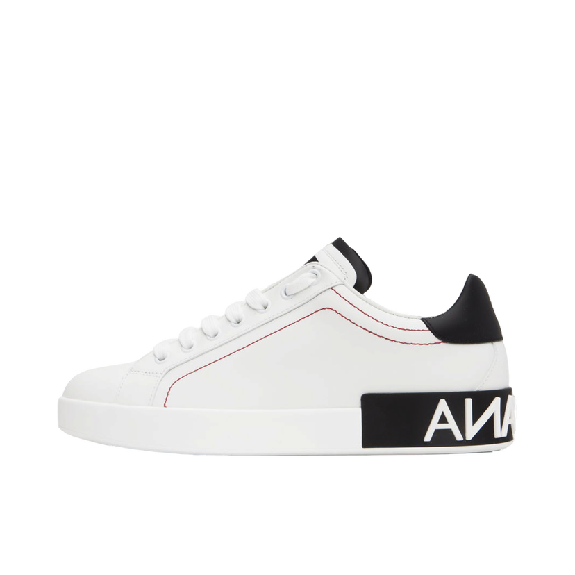 Sneakers og sko Dolce & Gabbana White Embossed Sneakers Hvid | CS2216AH526