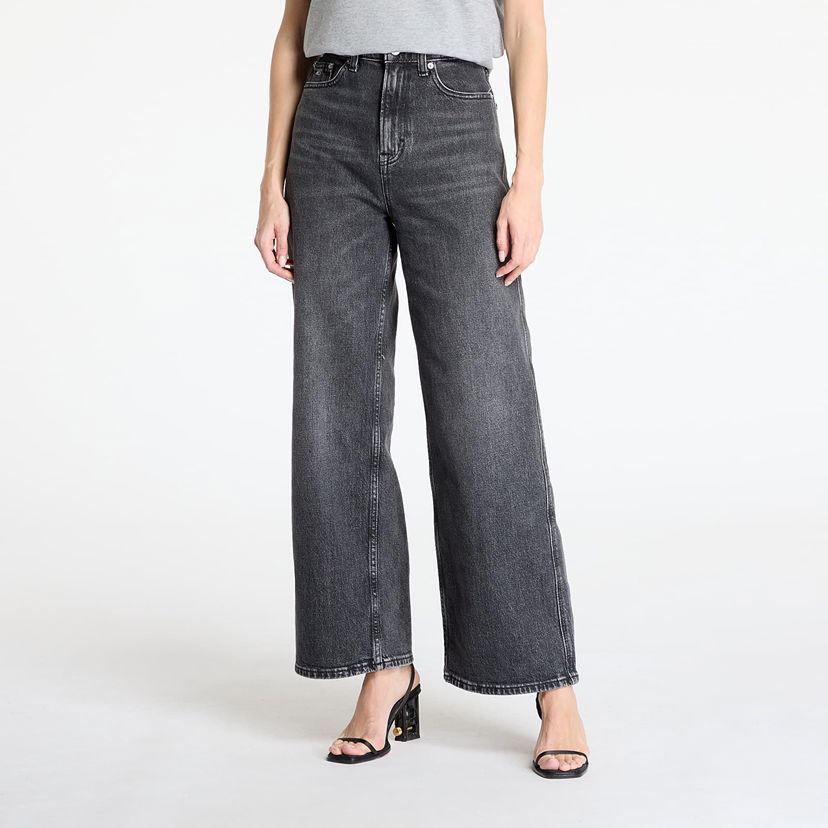 Jeans Tommy Hilfiger Tommy Jeans Claire High Rise Wide Leg Jeans W25/L30 Sort | DW0DW20660 1BZ