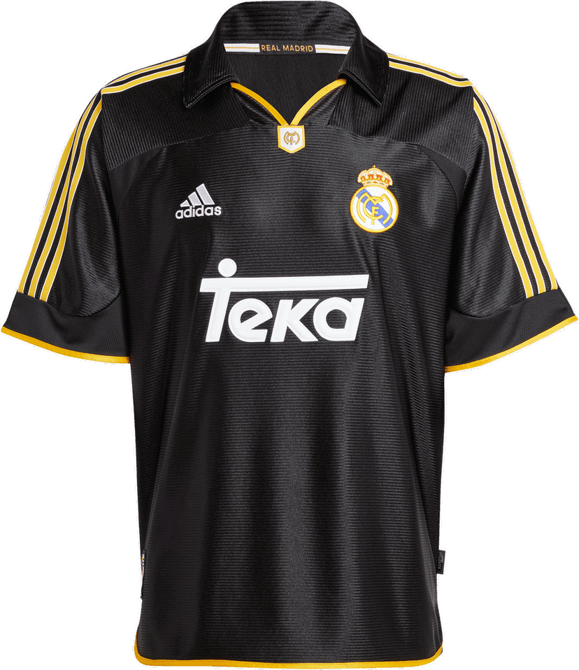 Jersey adidas Originals Real Madrid Away Jersey 1999/00 Sort | jw1992