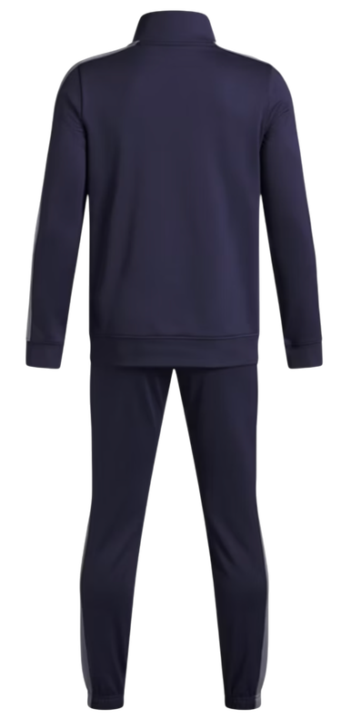 Træningsdragt Under Armour Rival Knit Full-Zip Striped Track Suit Mørkeblå | 1363290-403, 1