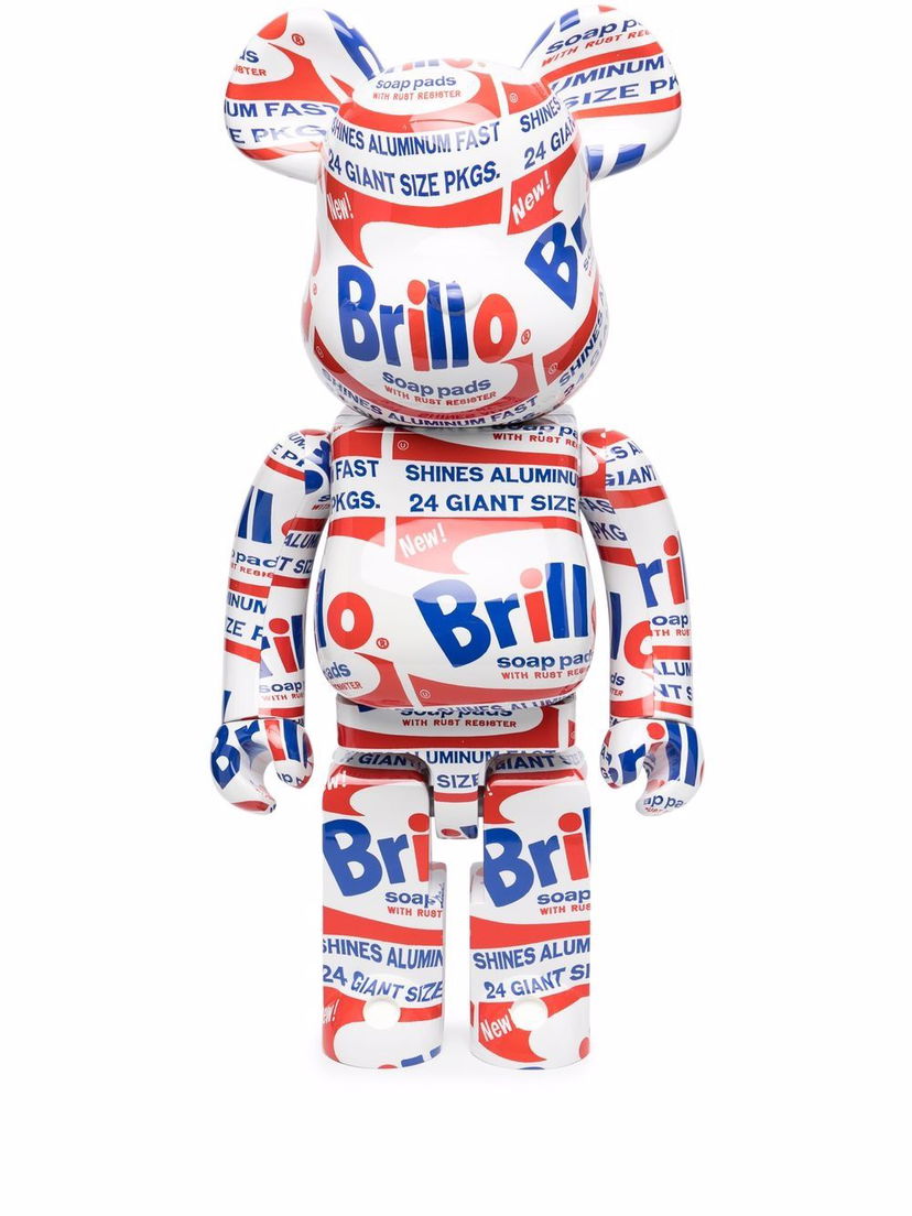 Collectible Medicom Toy Be@rbrick Andy Warhol graphic-print toy - White Flerfarvet | 1000BRILLOFMULTI16807529