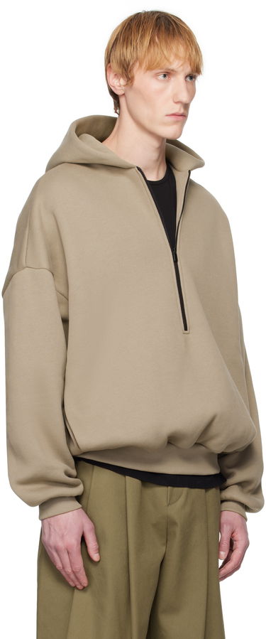 Sweatshirt Fear of God Fear of God Eternal Half Zip Hoodie Sort | FGE250-51311FLC, 4