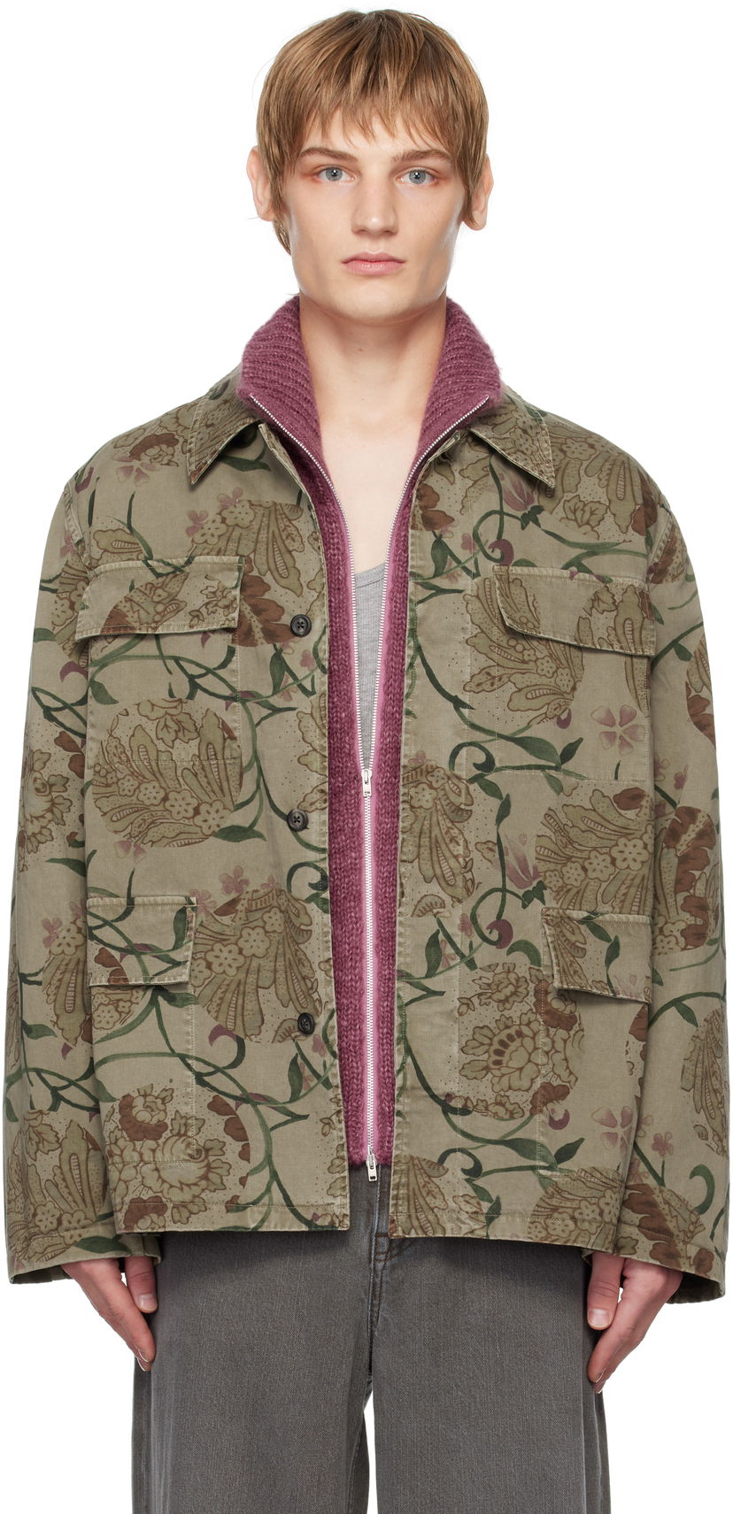 Jakke OUR LEGACY Uniform Grøn | M4241US