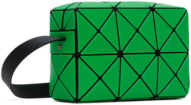 Skuldertaske BAO BAO ISSEY MIYAKE Geometric Pattern Cuboid Crossbody Bag Grøn | BB48AG661, 2