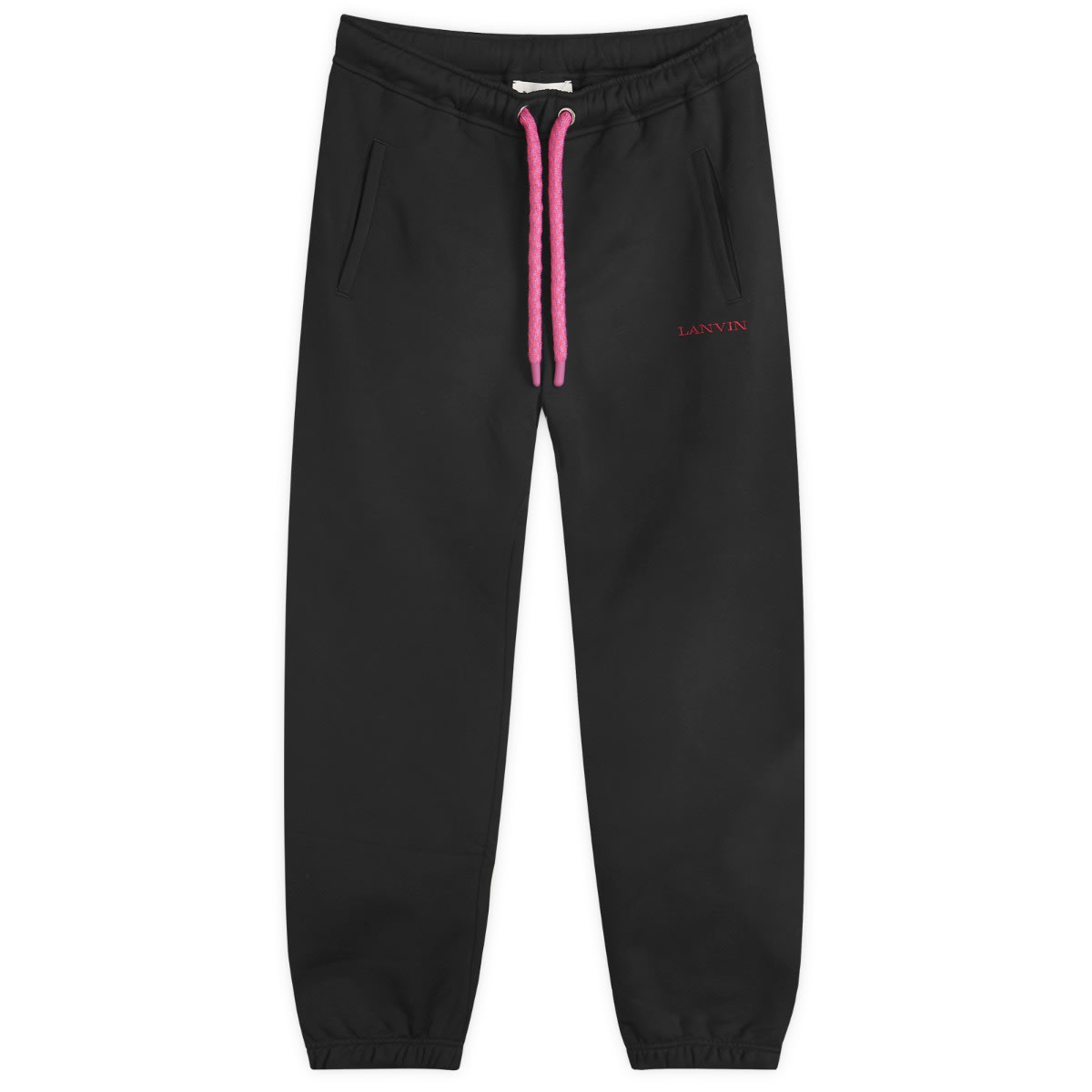 Joggingbukser LANVIN Tubular Curb Sweat Pants Sort | RM-TR0066-J155-H24-10, 0