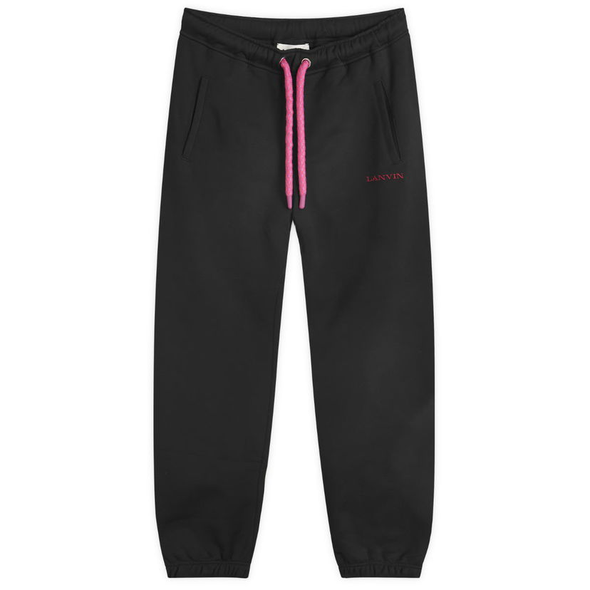 Joggingbukser LANVIN Tubular Curb Sweat Pants Sort | RM-TR0066-J155-H24-10