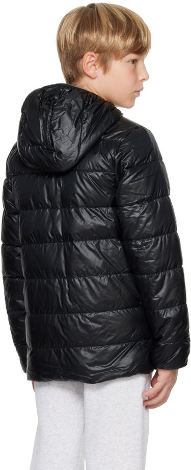Puffer jakke Canada Goose Kids' Crofton Hoody Down Jacket Sort | 5460Y, 2