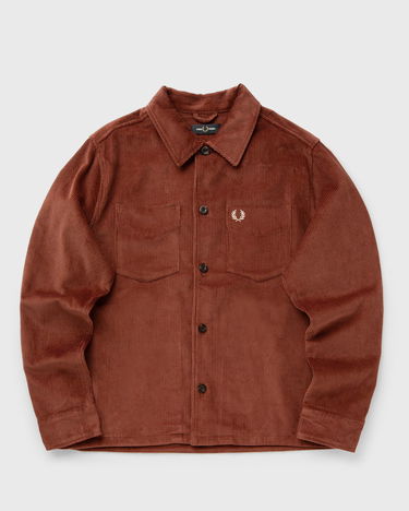 Skjorte Fred Perry Corduroy Overshirt Brun | M8516-S54, 0