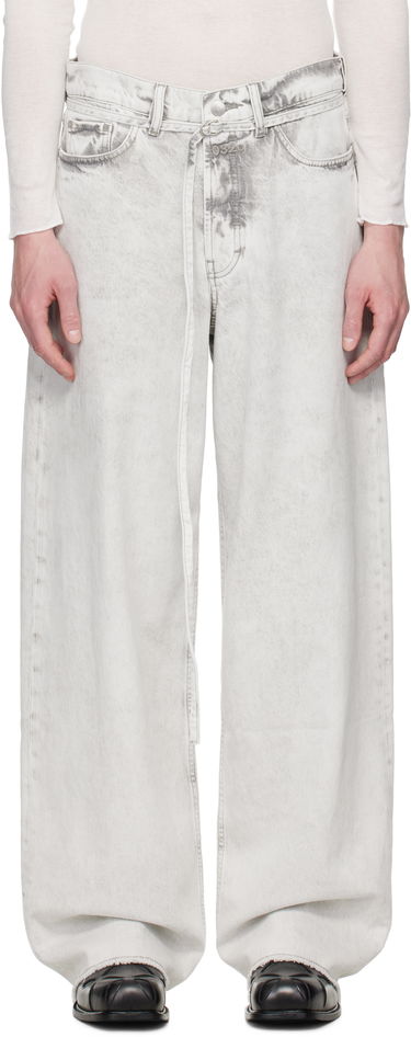 Jeans 032C 032c Down To Earth Wide Leg Jeans Grå | S25-URD-1063-150, 0