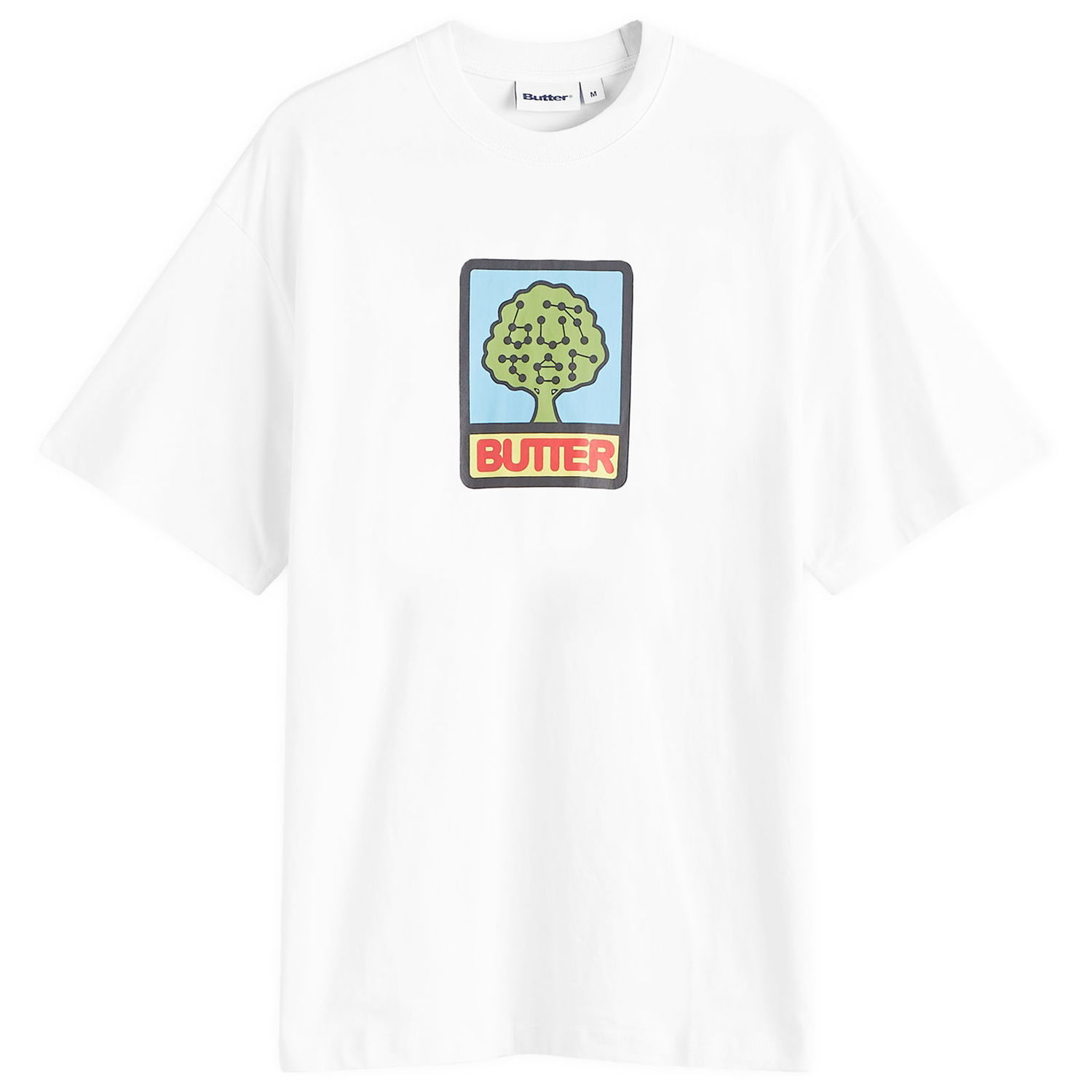 T-shirt Butter Goods Growth T-Shirt Hvid | BGQ224D20401, 0