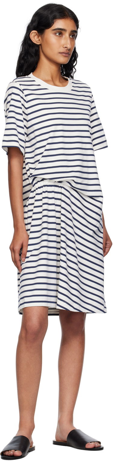 Kjole Max Mara Weekend Max Mara Pireo Striped Minidress Hvid | 2515621012600, 3
