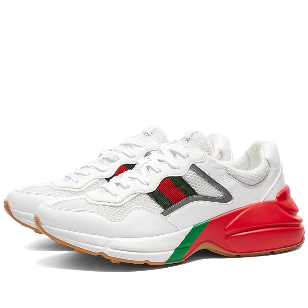 Sneakers og sko Gucci Rhyton Sneaker Hvid | 643491-2H060-9088, 1