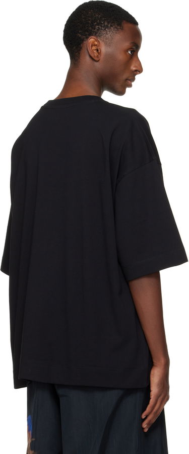 T-shirt Dries Van Noten Dries Van Noten Oversized T-shirt Sort | 252-021112-2603, 2