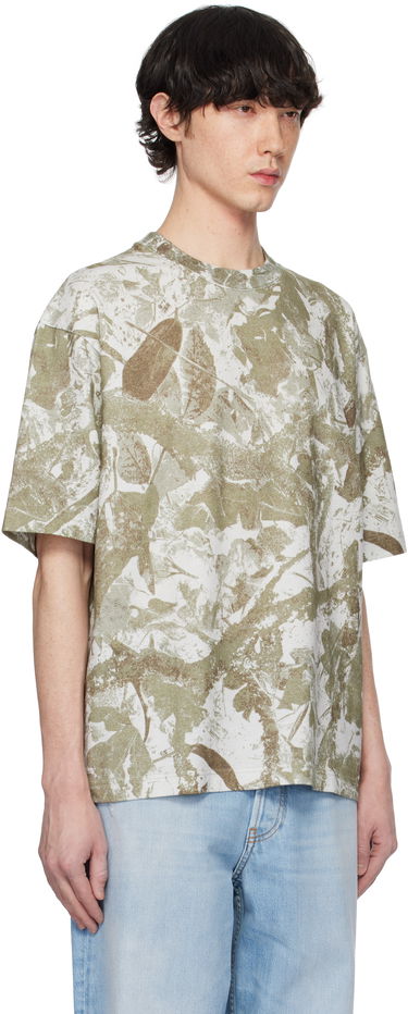 T-shirt Acne Studios Acne Studios Relaxed Fit Crew Neck T-Shirt Grøn | CL0315-, 1