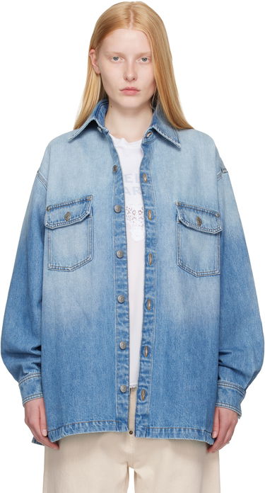 Skjorte Stella McCartney Stella McCartney Iconic Denim Shirt Blå | 6D04113SQH27, 0